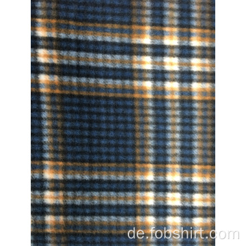 Polar Fleece Printing Plaid Stoff